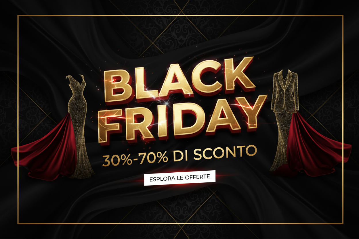 I need a epic black friday homepage screen and it saying underneath "30%-70% DI SCONTO"1621243260e1af0c20-0